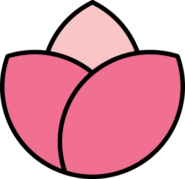 Çiçek simgesi PNG biçimi. Basit minimalist ve zarif tasarım. İlkbahar güzellik bahçesi çiçekleri, bitki örtüsü, romantik estetik süslemeler, dijital grafik, şeffaf arkaplan.