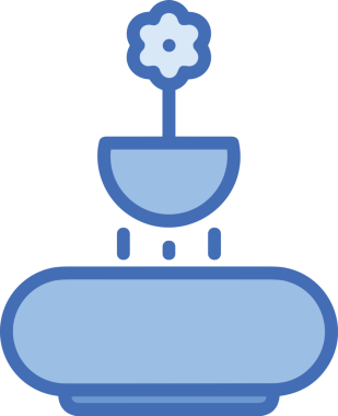 Çiçek simgesi PNG biçimi. Basit minimalist ve zarif tasarım. İlkbahar güzellik bahçesi çiçekleri, bitki örtüsü, romantik estetik süslemeler, dijital grafik, şeffaf arkaplan.