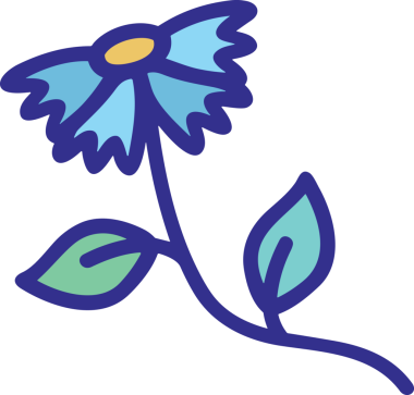 Çiçek simgesi PNG biçimi. Basit minimalist ve zarif tasarım. İlkbahar güzellik bahçesi çiçekleri, bitki örtüsü, romantik estetik süslemeler, dijital grafik, şeffaf arkaplan.