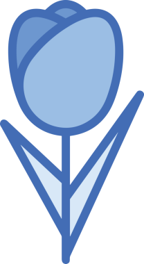 Çiçek simgesi PNG biçimi. Basit minimalist ve zarif tasarım. İlkbahar güzellik bahçesi çiçekleri, bitki örtüsü, romantik estetik süslemeler, dijital grafik, şeffaf arkaplan.