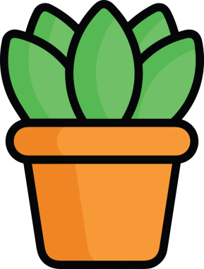 Çiçek simgesi PNG biçimi. Basit minimalist ve zarif tasarım. İlkbahar güzellik bahçesi çiçekleri, bitki örtüsü, romantik estetik süslemeler, dijital grafik, şeffaf arkaplan.