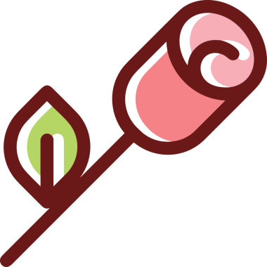 Çiçek simgesi PNG biçimi. Basit minimalist ve zarif tasarım. İlkbahar güzellik bahçesi çiçekleri, bitki örtüsü, romantik estetik süslemeler, dijital grafik, şeffaf arkaplan.