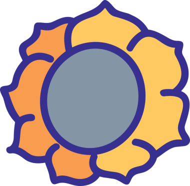 Çiçek simgesi PNG biçimi. Basit minimalist ve zarif tasarım. İlkbahar güzellik bahçesi çiçekleri, bitki örtüsü, romantik estetik süslemeler, dijital grafik, şeffaf arkaplan.