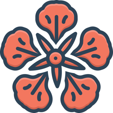 Çiçek simgesi PNG biçimi. Basit minimalist ve zarif tasarım. İlkbahar güzellik bahçesi çiçekleri, bitki örtüsü, romantik estetik süslemeler, dijital grafik, şeffaf arkaplan.