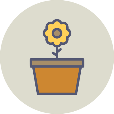 Çiçek simgesi PNG biçimi. Basit minimalist ve zarif tasarım. İlkbahar güzellik bahçesi çiçekleri, bitki örtüsü, romantik estetik süslemeler, dijital grafik, şeffaf arkaplan.