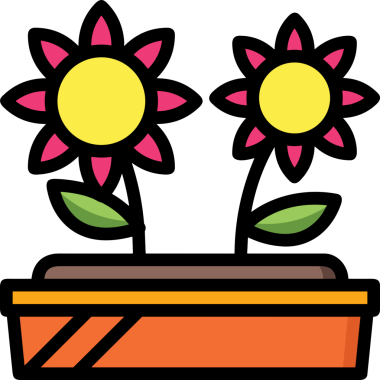 Çiçek simgesi PNG biçimi. Basit minimalist ve zarif tasarım. İlkbahar güzellik bahçesi çiçekleri, bitki örtüsü, romantik estetik süslemeler, dijital grafik, şeffaf arkaplan.