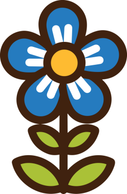 Çiçek simgesi PNG biçimi. Basit minimalist ve zarif tasarım. İlkbahar güzellik bahçesi çiçekleri, bitki örtüsü, romantik estetik süslemeler, dijital grafik, şeffaf arkaplan.