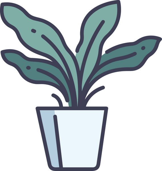 Plant Icon Symbol PNG Format Minimalist Green Leaf Design for Eco Nature Organic Growth Botanical Illustration Garden Vector Emblem Natural Environment Logo Decorative Foliage Clipart Flat Eco Friendly PNG Transparent Background