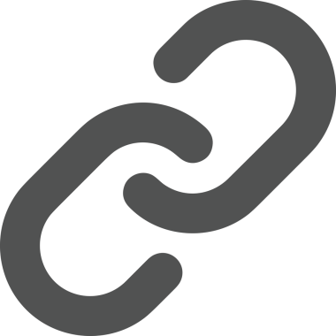 Zincir simgesi PNG biçimi basit siyah ve beyaz vektör illüstrasyonunda bağlantı birliği güvenlik ve gücünü temsil eden dijital tasarım kullanıcı arayüzü için mükemmel modern uygulama logosu minimal web ögesi