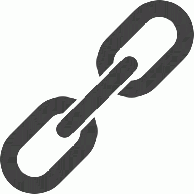 Zincir simgesi PNG biçimi basit siyah ve beyaz vektör illüstrasyonunda bağlantı birliği güvenlik ve gücünü temsil eden dijital tasarım kullanıcı arayüzü için mükemmel modern uygulama logosu minimal web ögesi