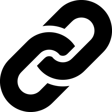 Zincir simgesi PNG biçimi basit siyah ve beyaz vektör illüstrasyonunda bağlantı birliği güvenlik ve gücünü temsil eden dijital tasarım kullanıcı arayüzü için mükemmel modern uygulama logosu minimal web ögesi