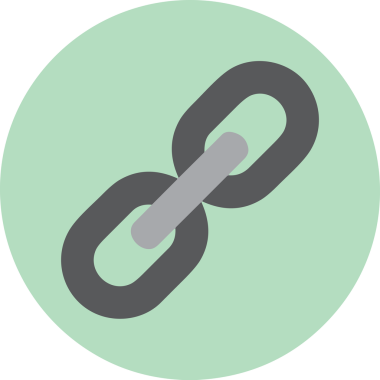 Zincir simgesi PNG biçimi basit siyah ve beyaz vektör illüstrasyonunda bağlantı birliği güvenlik ve gücünü temsil eden dijital tasarım kullanıcı arayüzü için mükemmel modern uygulama logosu minimal web ögesi