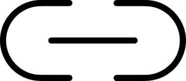 Zincir simgesi PNG biçimi basit siyah ve beyaz vektör illüstrasyonunda bağlantı birliği güvenlik ve gücünü temsil eden dijital tasarım kullanıcı arayüzü için mükemmel modern uygulama logosu minimal web ögesi