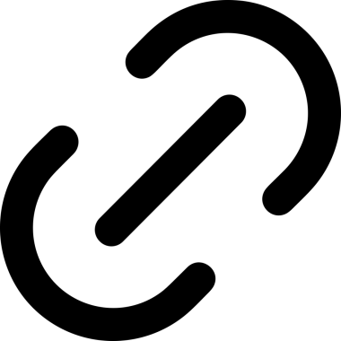 Zincir simgesi PNG biçimi basit siyah ve beyaz vektör illüstrasyonunda bağlantı birliği güvenlik ve gücünü temsil eden dijital tasarım kullanıcı arayüzü için mükemmel modern uygulama logosu minimal web ögesi