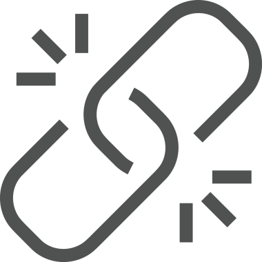 Zincir simgesi PNG biçimi basit siyah ve beyaz vektör illüstrasyonunda bağlantı birliği güvenlik ve gücünü temsil eden dijital tasarım kullanıcı arayüzü için mükemmel modern uygulama logosu minimal web ögesi