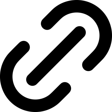 Zincir simgesi PNG biçimi basit siyah ve beyaz vektör illüstrasyonunda bağlantı birliği güvenlik ve gücünü temsil eden dijital tasarım kullanıcı arayüzü için mükemmel modern uygulama logosu minimal web ögesi