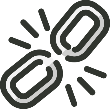 Zincir simgesi PNG biçimi basit siyah ve beyaz vektör illüstrasyonunda bağlantı birliği güvenlik ve gücünü temsil eden dijital tasarım kullanıcı arayüzü için mükemmel modern uygulama logosu minimal web ögesi