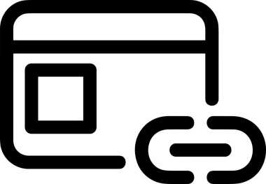 Zincir simgesi PNG biçimi basit siyah ve beyaz vektör illüstrasyonunda bağlantı birliği güvenlik ve gücünü temsil eden dijital tasarım kullanıcı arayüzü için mükemmel modern uygulama logosu minimal web ögesi