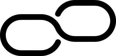 Zincir simgesi PNG biçimi basit siyah ve beyaz vektör illüstrasyonunda bağlantı birliği güvenlik ve gücünü temsil eden dijital tasarım kullanıcı arayüzü için mükemmel modern uygulama logosu minimal web ögesi