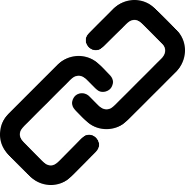 Zincir simgesi PNG biçimi basit siyah ve beyaz vektör illüstrasyonunda bağlantı birliği güvenlik ve gücünü temsil eden dijital tasarım kullanıcı arayüzü için mükemmel modern uygulama logosu minimal web ögesi