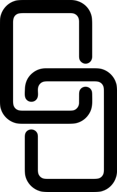 Zincir simgesi PNG biçimi basit siyah ve beyaz vektör illüstrasyonunda bağlantı birliği güvenlik ve gücünü temsil eden dijital tasarım kullanıcı arayüzü için mükemmel modern uygulama logosu minimal web ögesi