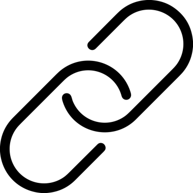 Zincir simgesi PNG biçimi basit siyah ve beyaz vektör illüstrasyonunda bağlantı birliği güvenlik ve gücünü temsil eden dijital tasarım kullanıcı arayüzü için mükemmel modern uygulama logosu minimal web ögesi