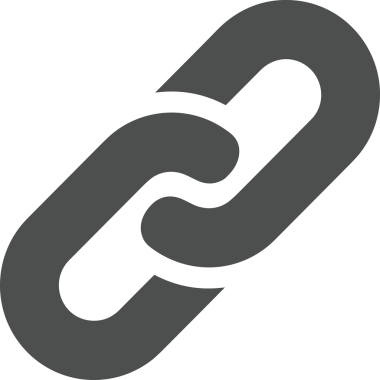 Zincir simgesi PNG biçimi basit siyah ve beyaz vektör illüstrasyonunda bağlantı birliği güvenlik ve gücünü temsil eden dijital tasarım kullanıcı arayüzü için mükemmel modern uygulama logosu minimal web ögesi