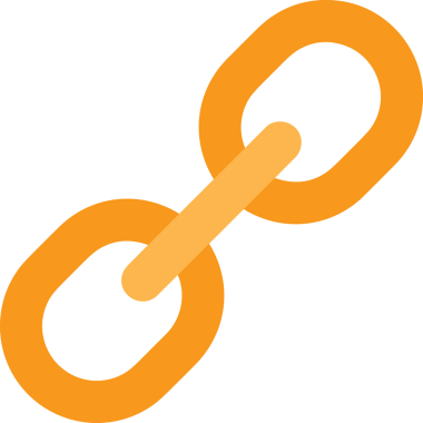 Zincir simgesi PNG biçimi basit siyah ve beyaz vektör illüstrasyonunda bağlantı birliği güvenlik ve gücünü temsil eden dijital tasarım kullanıcı arayüzü için mükemmel modern uygulama logosu minimal web ögesi