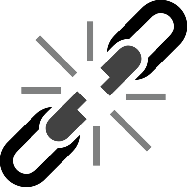 Zincir simgesi PNG biçimi basit siyah ve beyaz vektör illüstrasyonunda bağlantı birliği güvenlik ve gücünü temsil eden dijital tasarım kullanıcı arayüzü için mükemmel modern uygulama logosu minimal web ögesi