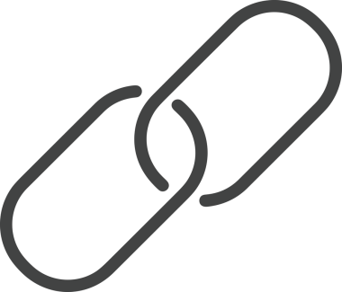 Zincir simgesi PNG biçimi basit siyah ve beyaz vektör illüstrasyonunda bağlantı birliği güvenlik ve gücünü temsil eden dijital tasarım kullanıcı arayüzü için mükemmel modern uygulama logosu minimal web ögesi