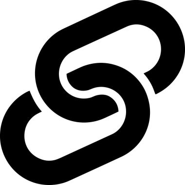 Zincir simgesi PNG biçimi basit siyah ve beyaz vektör illüstrasyonunda bağlantı birliği güvenlik ve gücünü temsil eden dijital tasarım kullanıcı arayüzü için mükemmel modern uygulama logosu minimal web ögesi