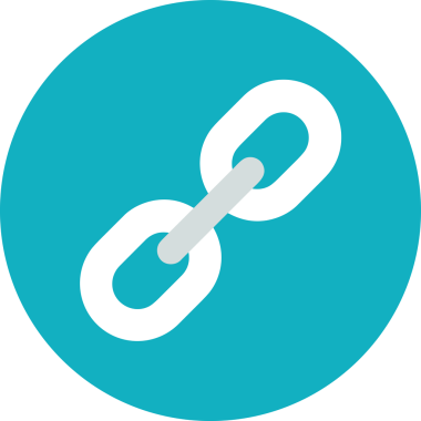 Zincir simgesi PNG biçimi basit siyah ve beyaz vektör illüstrasyonunda bağlantı birliği güvenlik ve gücünü temsil eden dijital tasarım kullanıcı arayüzü için mükemmel modern uygulama logosu minimal web ögesi