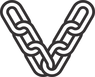 Zincir simgesi PNG biçimi basit siyah ve beyaz vektör illüstrasyonunda bağlantı birliği güvenlik ve gücünü temsil eden dijital tasarım kullanıcı arayüzü için mükemmel modern uygulama logosu minimal web ögesi