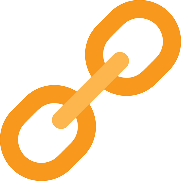 Zincir simgesi PNG biçimi basit siyah ve beyaz vektör illüstrasyonunda bağlantı birliği güvenlik ve gücünü temsil eden dijital tasarım kullanıcı arayüzü için mükemmel modern uygulama logosu minimal web ögesi