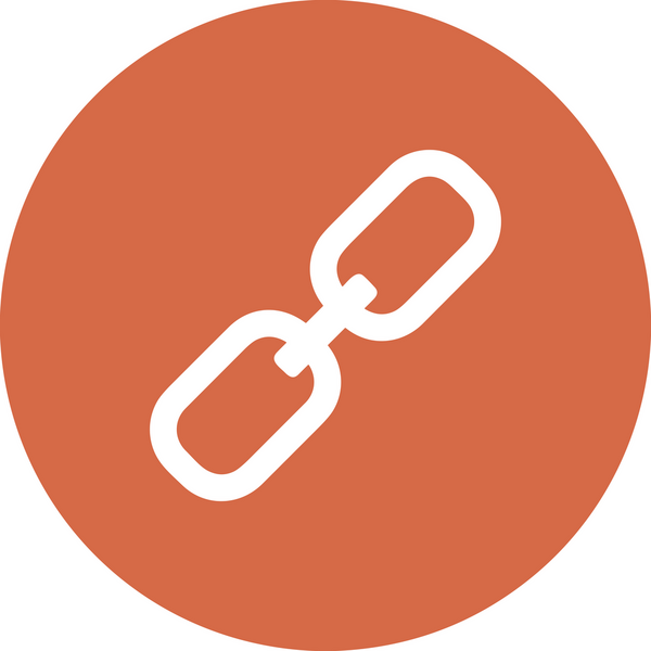 Zincir simgesi PNG biçimi basit siyah ve beyaz vektör illüstrasyonunda bağlantı birliği güvenlik ve gücünü temsil eden dijital tasarım kullanıcı arayüzü için mükemmel modern uygulama logosu minimal web ögesi