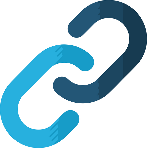 Zincir simgesi PNG biçimi basit siyah ve beyaz vektör illüstrasyonunda bağlantı birliği güvenlik ve gücünü temsil eden dijital tasarım kullanıcı arayüzü için mükemmel modern uygulama logosu minimal web ögesi