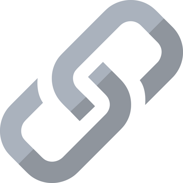 Zincir simgesi PNG biçimi basit siyah ve beyaz vektör illüstrasyonunda bağlantı birliği güvenlik ve gücünü temsil eden dijital tasarım kullanıcı arayüzü için mükemmel modern uygulama logosu minimal web ögesi