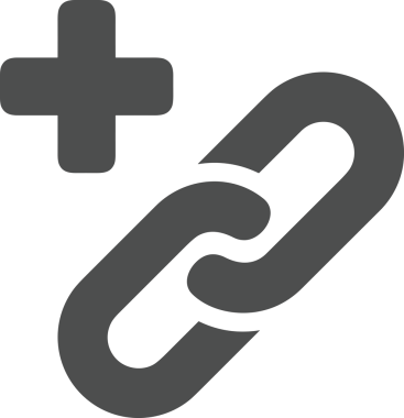 Zincir simgesi PNG biçimi basit siyah ve beyaz vektör illüstrasyonunda bağlantı birliği güvenlik ve gücünü temsil eden dijital tasarım kullanıcı arayüzü için mükemmel modern uygulama logosu minimal web ögesi