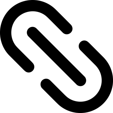 Zincir simgesi PNG biçimi basit siyah ve beyaz vektör illüstrasyonunda bağlantı birliği güvenlik ve gücünü temsil eden dijital tasarım kullanıcı arayüzü için mükemmel modern uygulama logosu minimal web ögesi