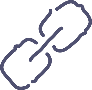 Zincir simgesi PNG biçimi basit siyah ve beyaz vektör illüstrasyonunda bağlantı birliği güvenlik ve gücünü temsil eden dijital tasarım kullanıcı arayüzü için mükemmel modern uygulama logosu minimal web ögesi