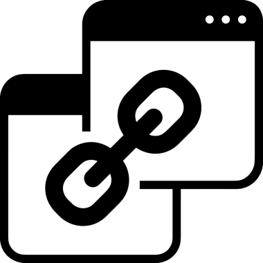 Zincir simgesi PNG biçimi basit siyah ve beyaz vektör illüstrasyonunda bağlantı birliği güvenlik ve gücünü temsil eden dijital tasarım kullanıcı arayüzü için mükemmel modern uygulama logosu minimal web ögesi