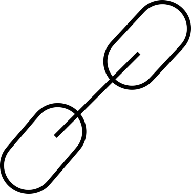 Zincir simgesi PNG biçimi basit siyah ve beyaz vektör illüstrasyonunda bağlantı birliği güvenlik ve gücünü temsil eden dijital tasarım kullanıcı arayüzü için mükemmel modern uygulama logosu minimal web ögesi