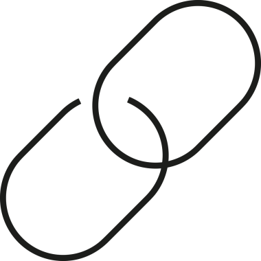 Zincir simgesi PNG biçimi basit siyah ve beyaz vektör illüstrasyonunda bağlantı birliği güvenlik ve gücünü temsil eden dijital tasarım kullanıcı arayüzü için mükemmel modern uygulama logosu minimal web ögesi