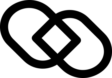 Zincir simgesi PNG biçimi basit siyah ve beyaz vektör illüstrasyonunda bağlantı birliği güvenlik ve gücünü temsil eden dijital tasarım kullanıcı arayüzü için mükemmel modern uygulama logosu minimal web ögesi