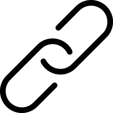 Zincir simgesi PNG biçimi basit siyah ve beyaz vektör illüstrasyonunda bağlantı birliği güvenlik ve gücünü temsil eden dijital tasarım kullanıcı arayüzü için mükemmel modern uygulama logosu minimal web ögesi