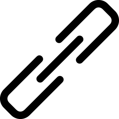 Zincir simgesi PNG biçimi basit siyah ve beyaz vektör illüstrasyonunda bağlantı birliği güvenlik ve gücünü temsil eden dijital tasarım kullanıcı arayüzü için mükemmel modern uygulama logosu minimal web ögesi