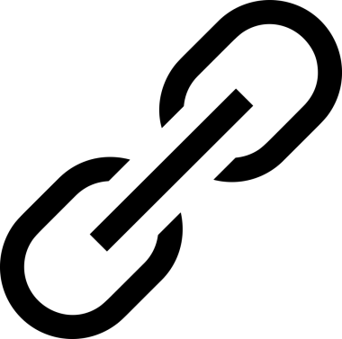 Zincir simgesi PNG biçimi basit siyah ve beyaz vektör illüstrasyonunda bağlantı birliği güvenlik ve gücünü temsil eden dijital tasarım kullanıcı arayüzü için mükemmel modern uygulama logosu minimal web ögesi