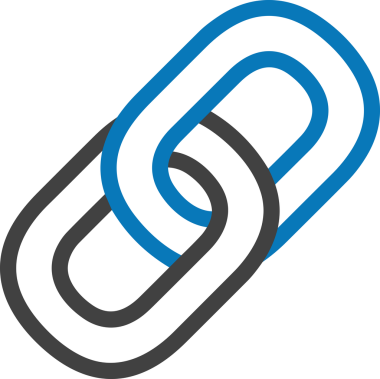 Zincir simgesi PNG biçimi basit siyah ve beyaz vektör illüstrasyonunda bağlantı birliği güvenlik ve gücünü temsil eden dijital tasarım kullanıcı arayüzü için mükemmel modern uygulama logosu minimal web ögesi