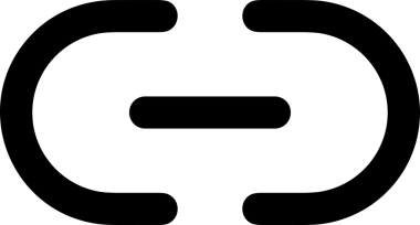 Zincir simgesi PNG biçimi basit siyah ve beyaz vektör illüstrasyonunda bağlantı birliği güvenlik ve gücünü temsil eden dijital tasarım kullanıcı arayüzü için mükemmel modern uygulama logosu minimal web ögesi