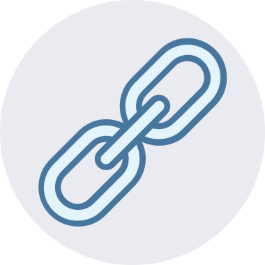 Zincir simgesi PNG biçimi basit siyah ve beyaz vektör illüstrasyonunda bağlantı birliği güvenlik ve gücünü temsil eden dijital tasarım kullanıcı arayüzü için mükemmel modern uygulama logosu minimal web ögesi